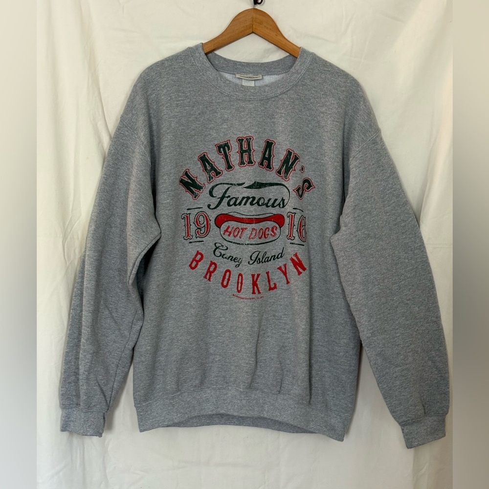 The Original Nathan's Famous Hot Dog Coney Island New York 1916 Official Promo M